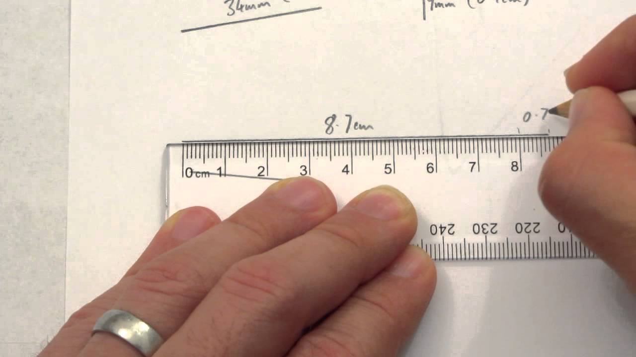 3 Measuring Line To Cm mm YouTube 3 Measuring Line To Cm mm YouTube