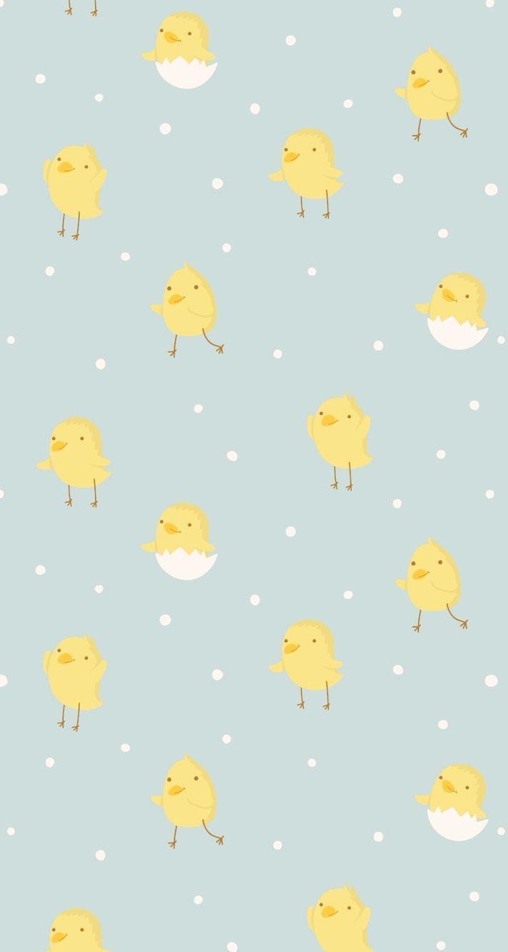 pastel cute easter wallpaper