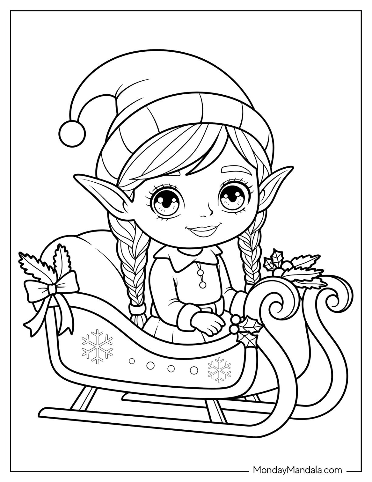 50 Elf Coloring Pages Free PDF PRintables 50 Elf Coloring Pages Free PDF PRintables