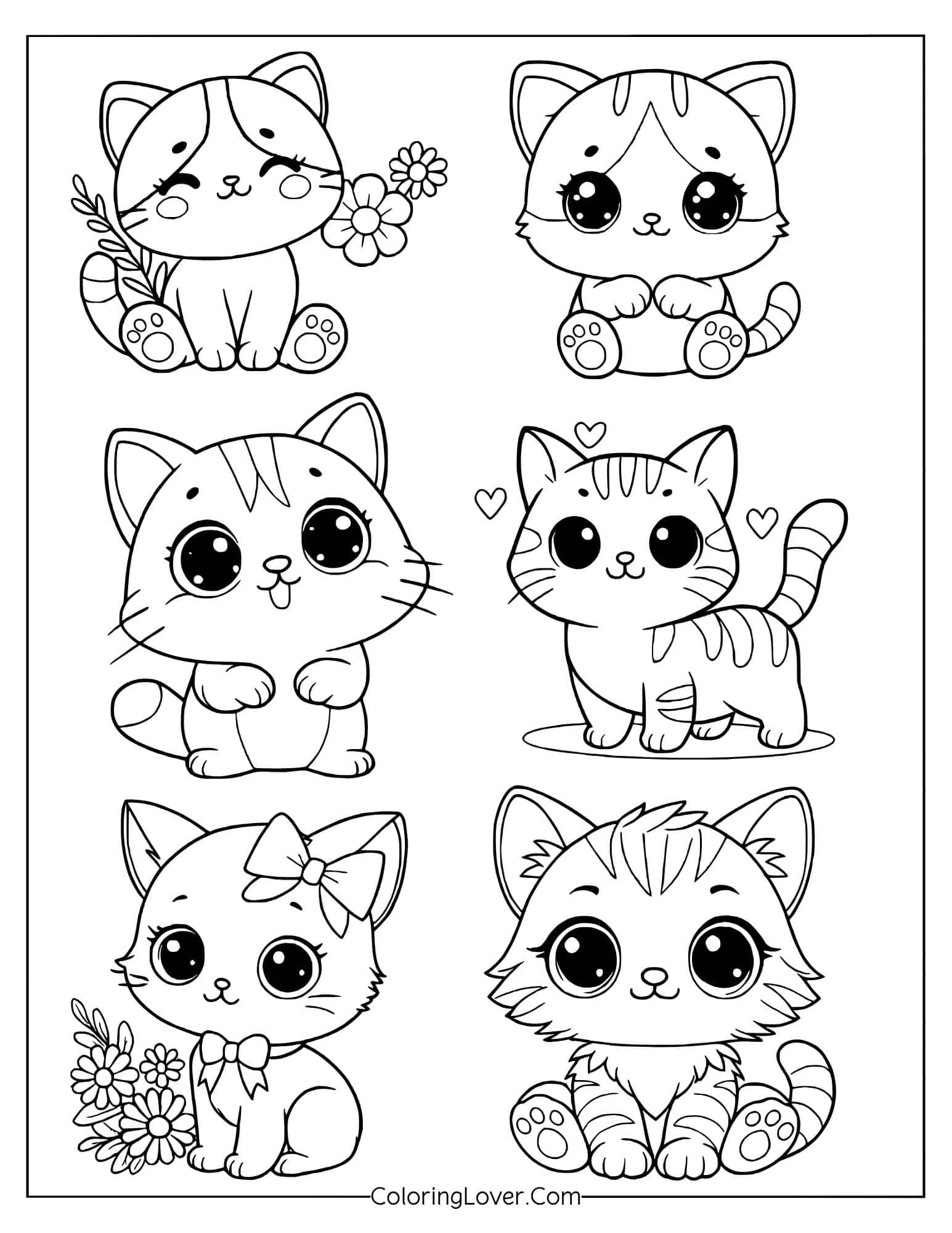 50 Kawaii Coloring Pages Free Printables For All Ages 50 Kawaii Coloring Pages Free Printables For All Ages