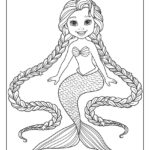 57 Mermaid Coloring Pages Free Printables For All Ages