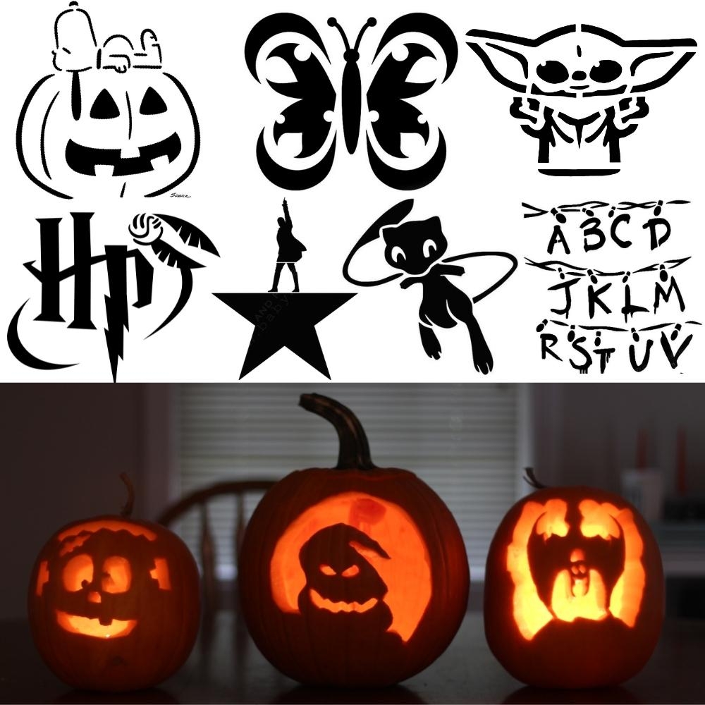Printable Jack O Lantern Stencils