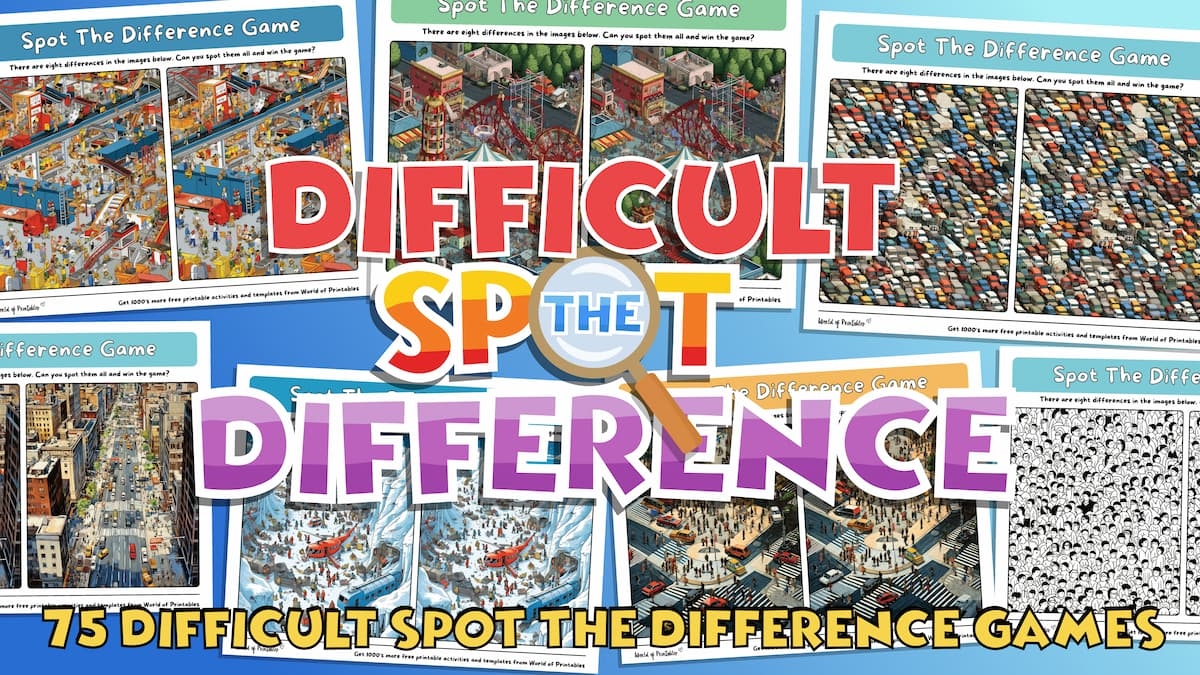 Spot The Difference Hard