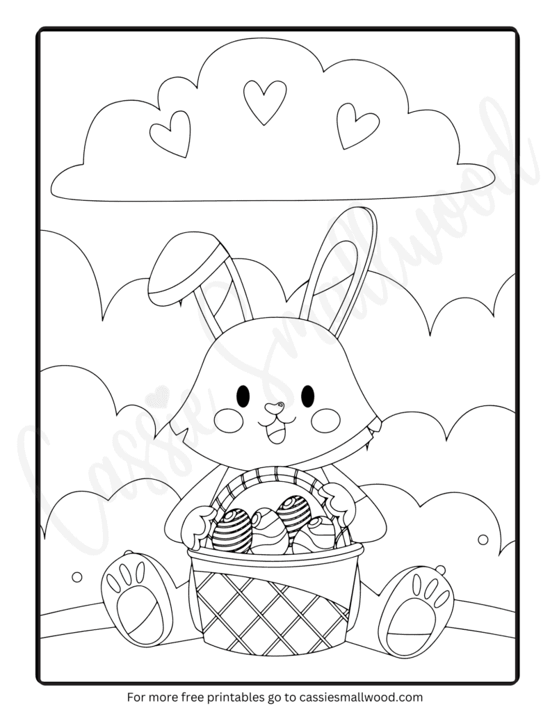 76 Cutest Easter Coloring Pages Free Printable Cassie Smallwood