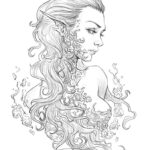840 Fantasy Coloring Pages For Adults Ideas Fairy Coloring Book For Adults Occult Coloring Book Halloween Zen Coloring Pages