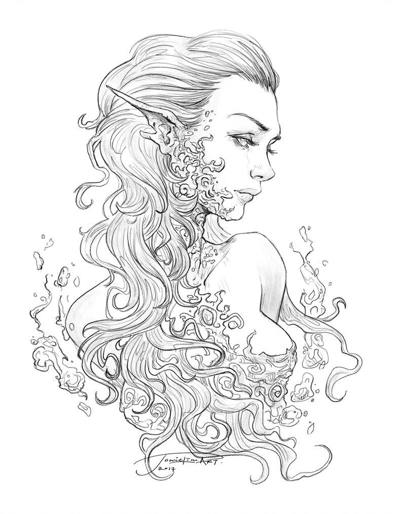 Fantasy Coloring Pages For Adults
