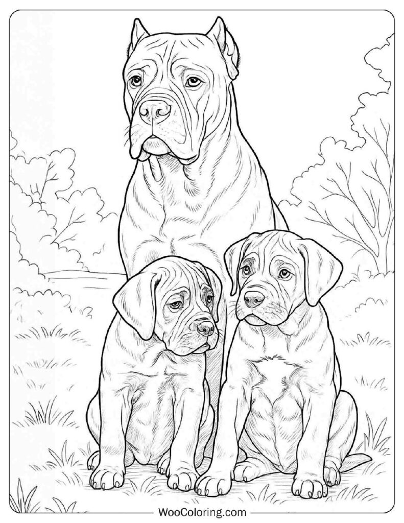 Dog Coloring Pictures Free