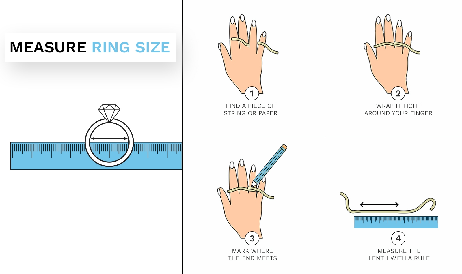 How To Measure Ring Size From Ring