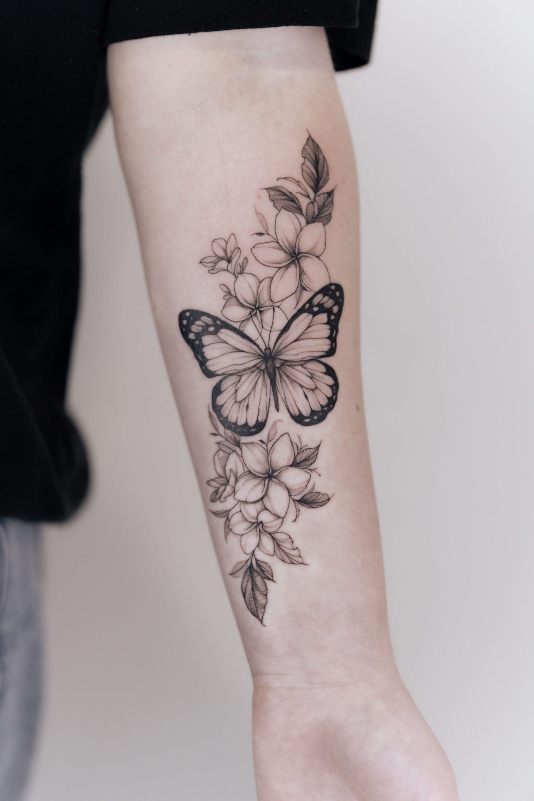 Butterfly Tattoo Design In Auckland NZ DH Tattoo