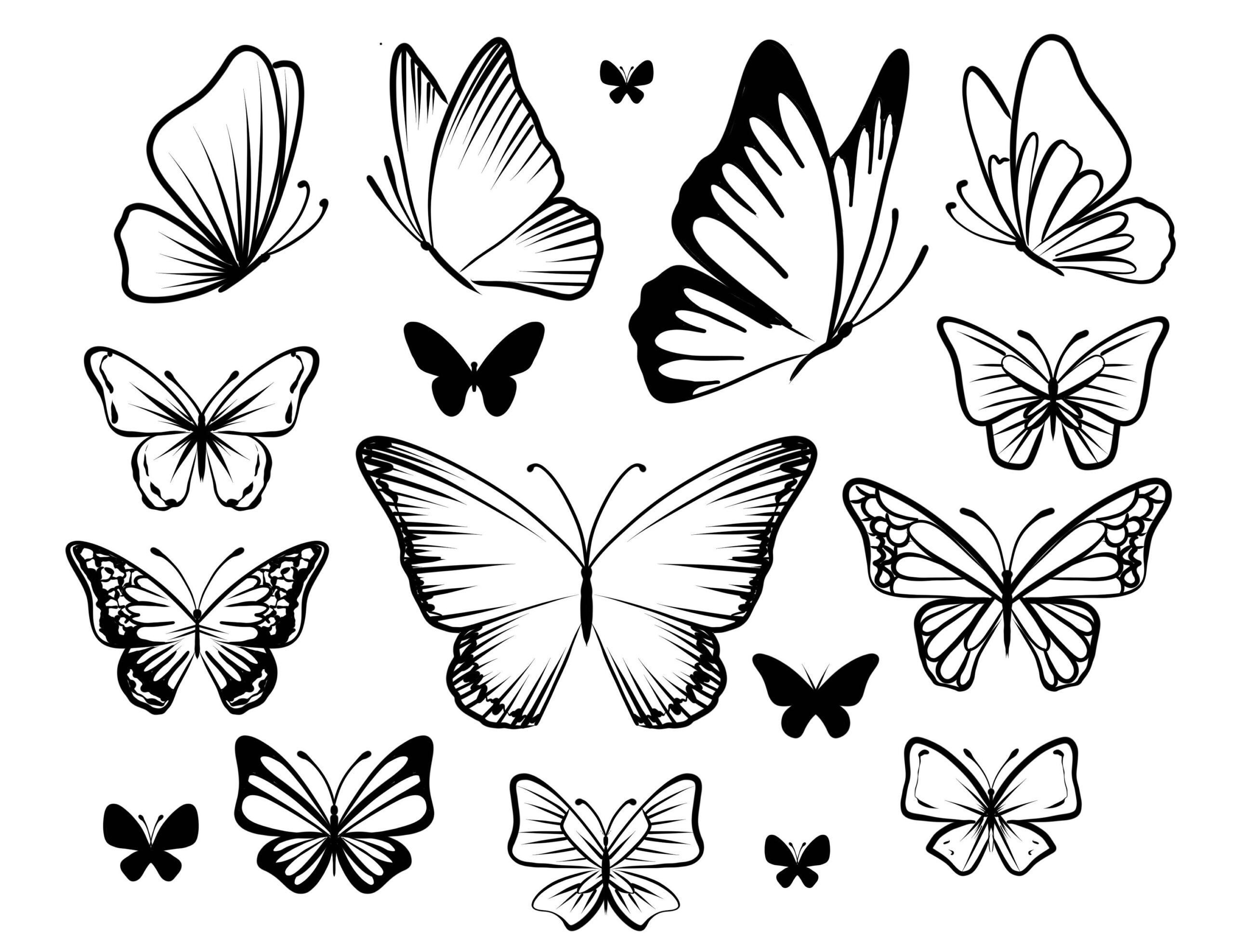 Butterfly Temporary Tattoo Sheet Butterfly Multipack Temporary Tattoo Sheet Temporary Tattoo Butterfly Tattoo Design Etsy Sweden
