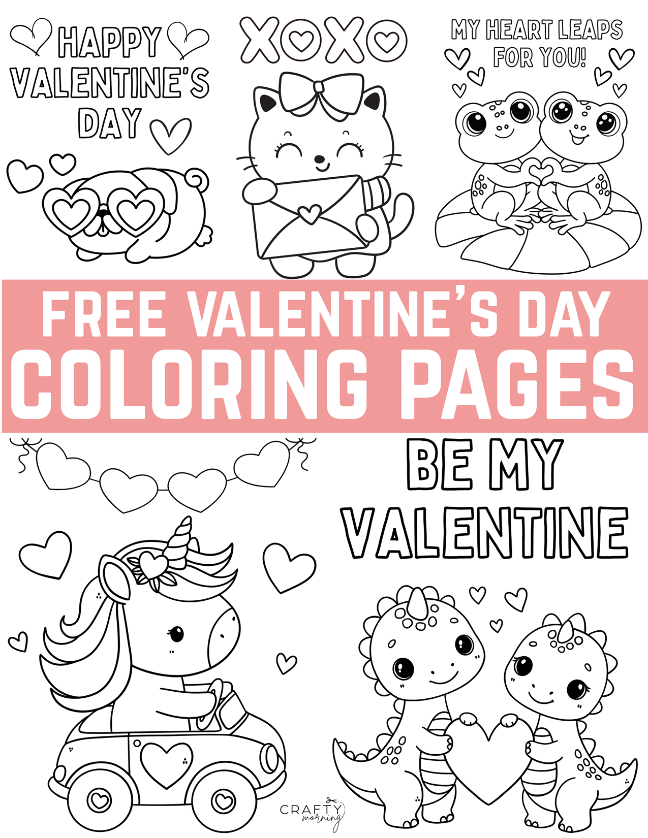 Free Valentines Coloring Pages