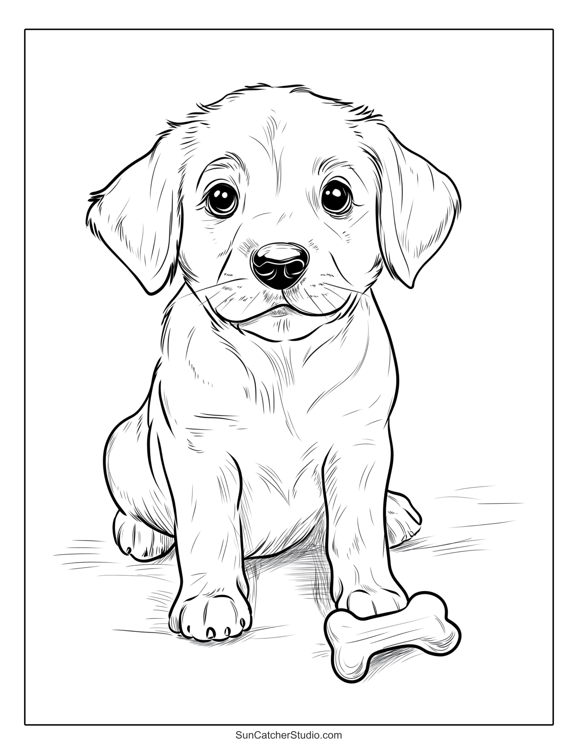 Free Printable Dog Pictures To Color
