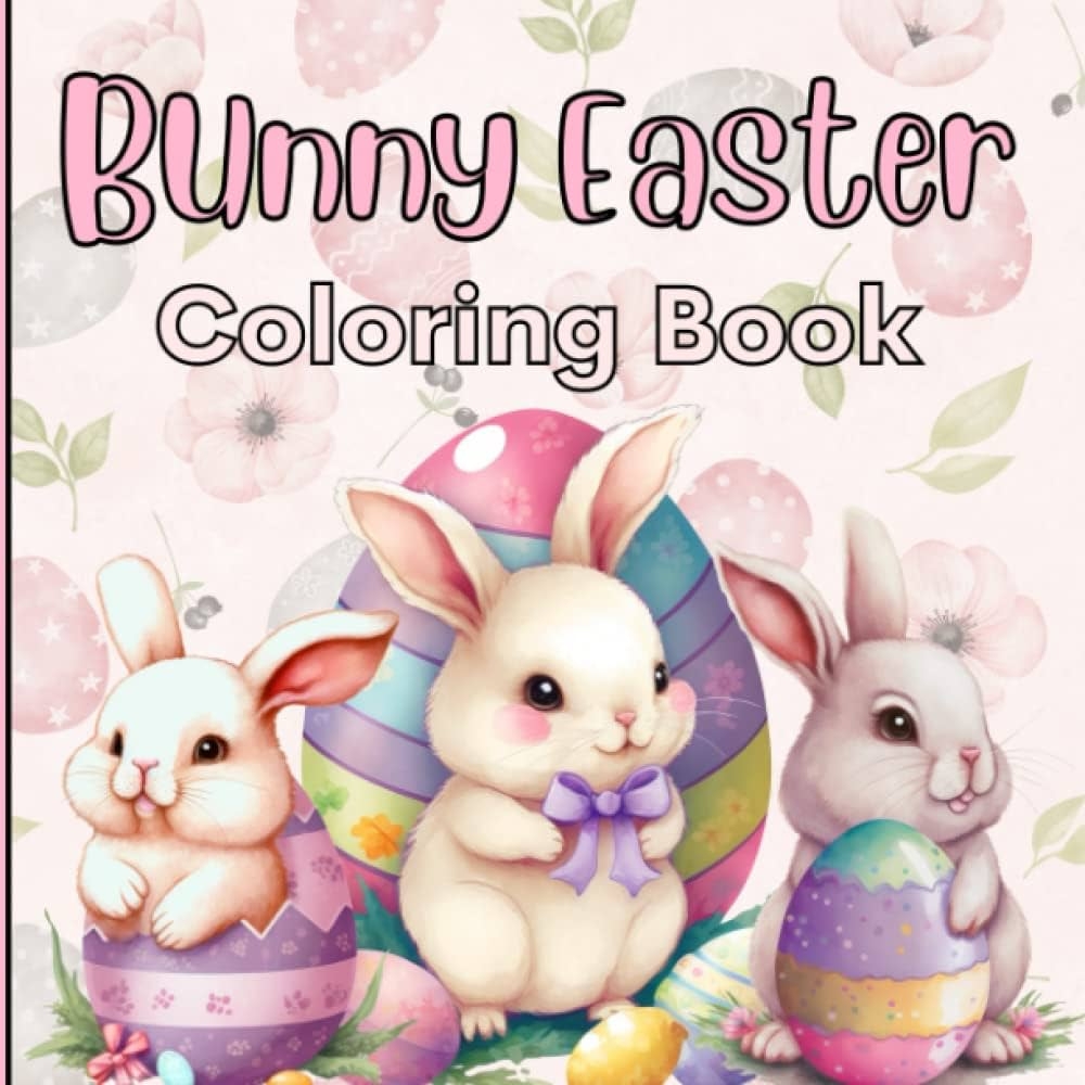 Easter Bunny Coloring Book