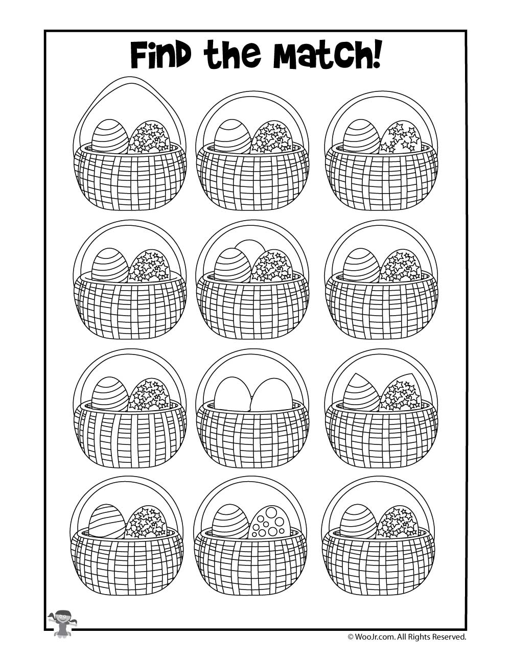 find the difference printable