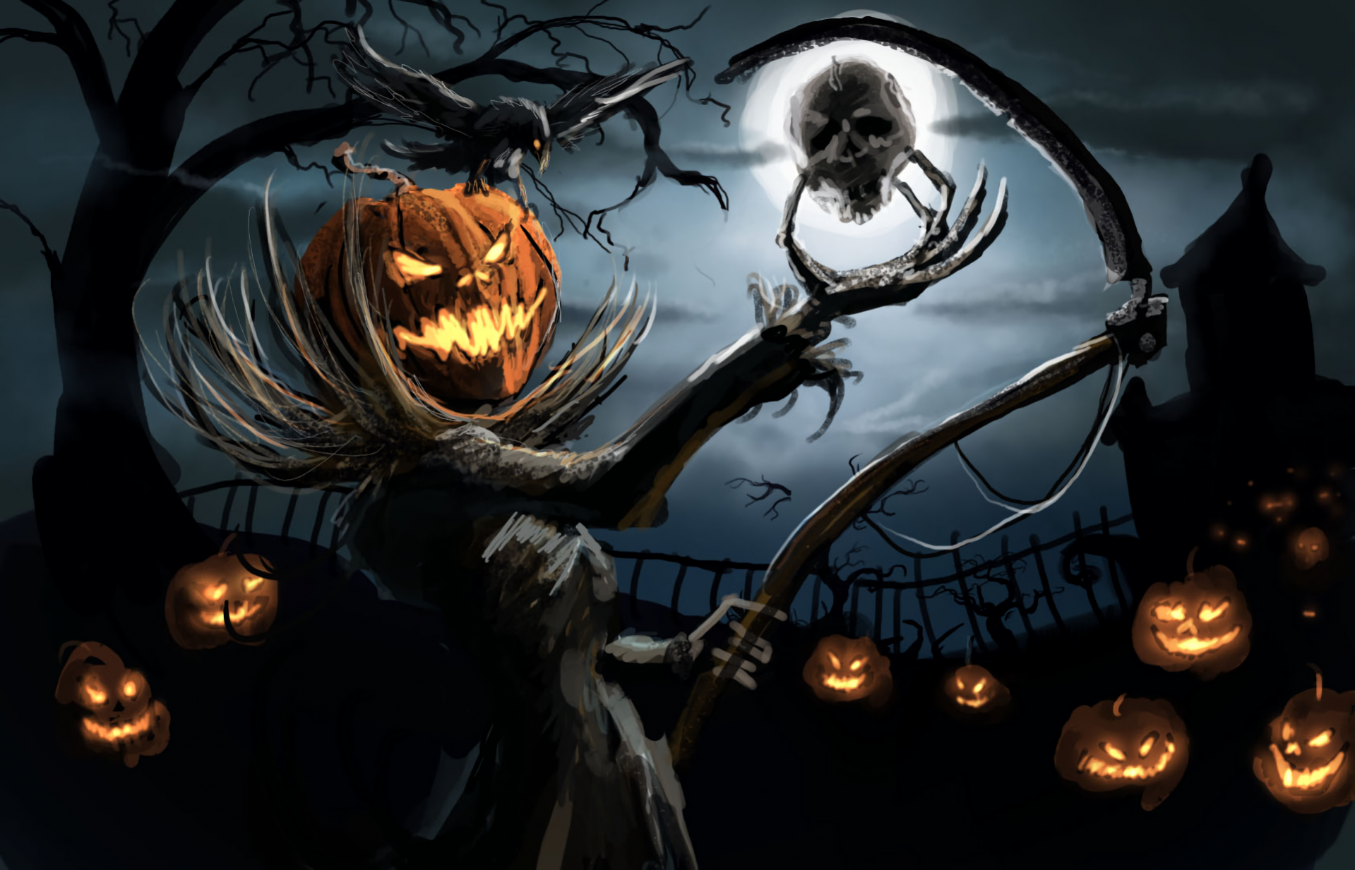 free halloween wallpaper desktop
