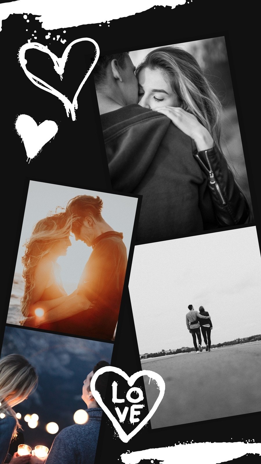 Free And Customizable Wallpaper Couple Templates