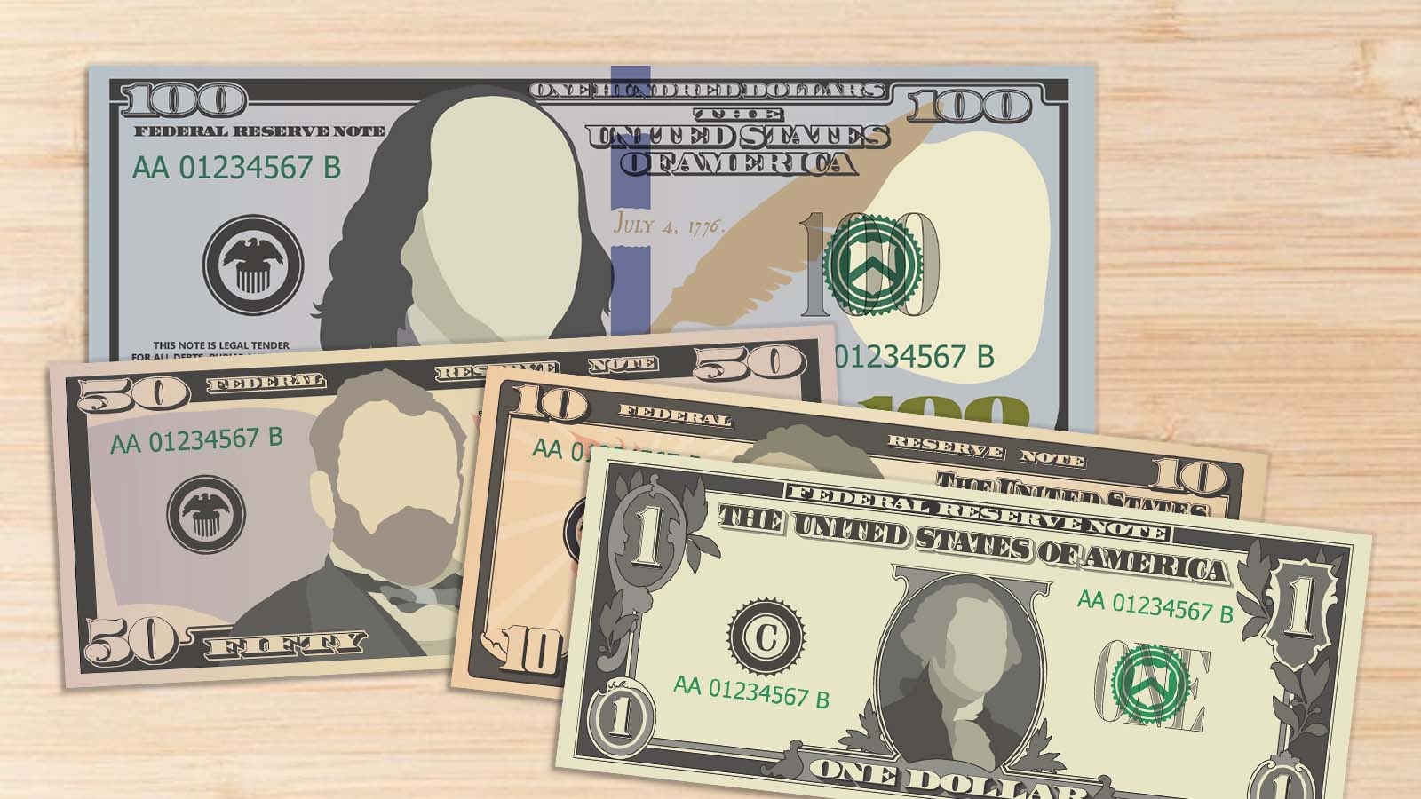 free printable play money