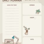 Free Printable Cute Planner Templates To Edit Online Canva
