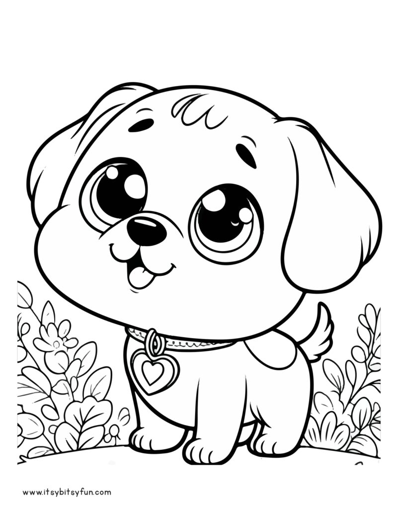 Free Printable Dog Coloring Pages For Kids Itsy Bitsy Fun Free Printable Dog Coloring Pages For Kids Itsy Bitsy Fun