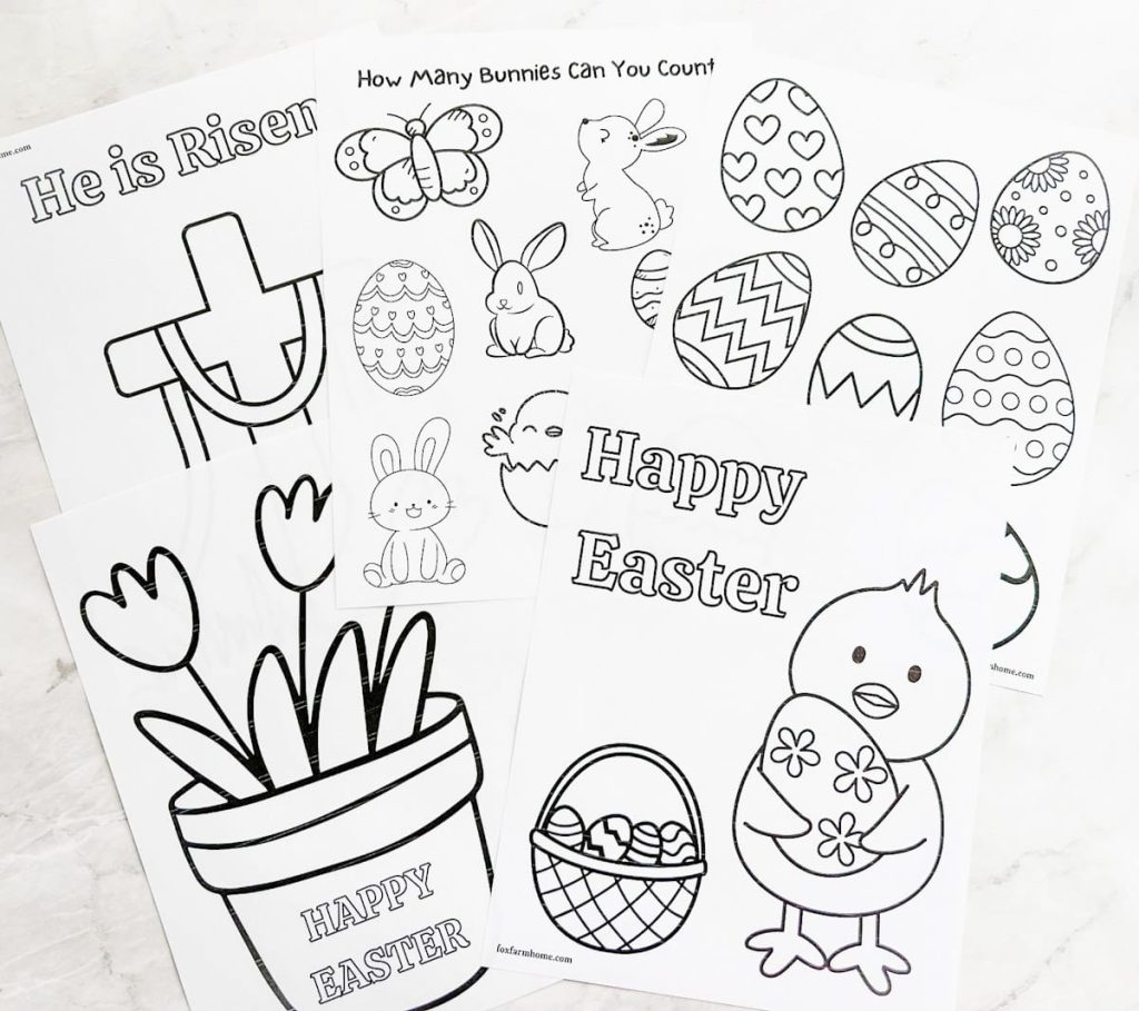printable easter coloring sheets printable easter coloring sheets