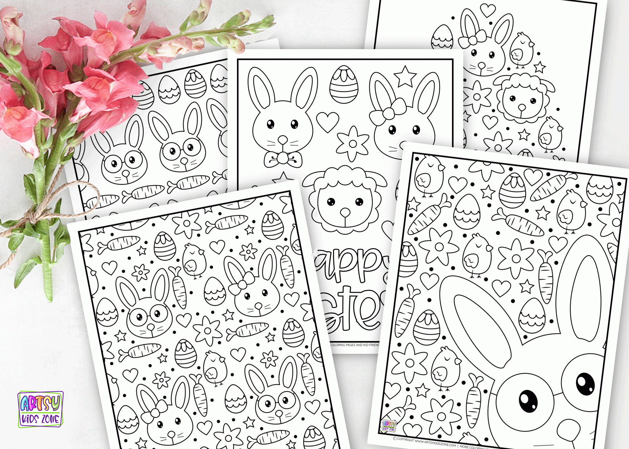 Free Printable Easter Coloring Pages Free Printable Easter Coloring Pages