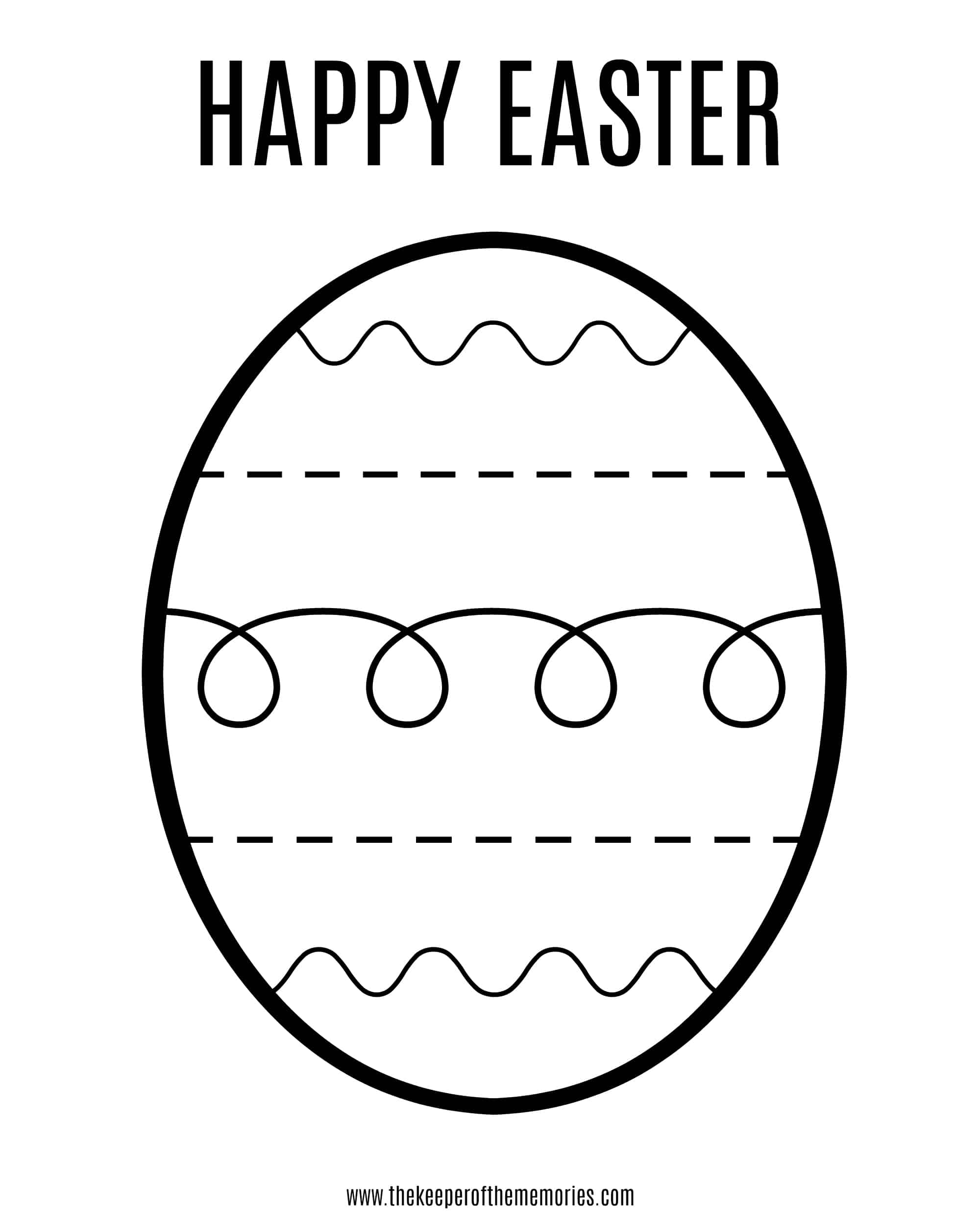 Free Printable Easter Coloring Sheet For Little Kids The Keeper Of The Memories Free Printable Easter Coloring Sheet For Little Kids The Keeper Of The Memories