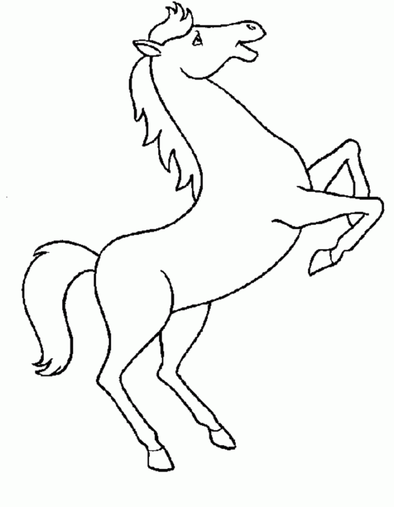 Free Printable Horse Coloring Pages For Kids