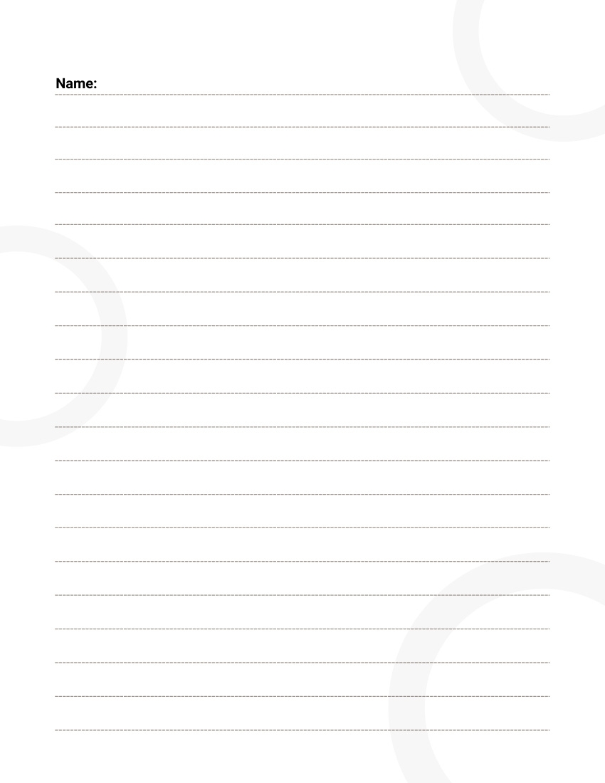 Free Printable Lined Paper Templates To Customize Online