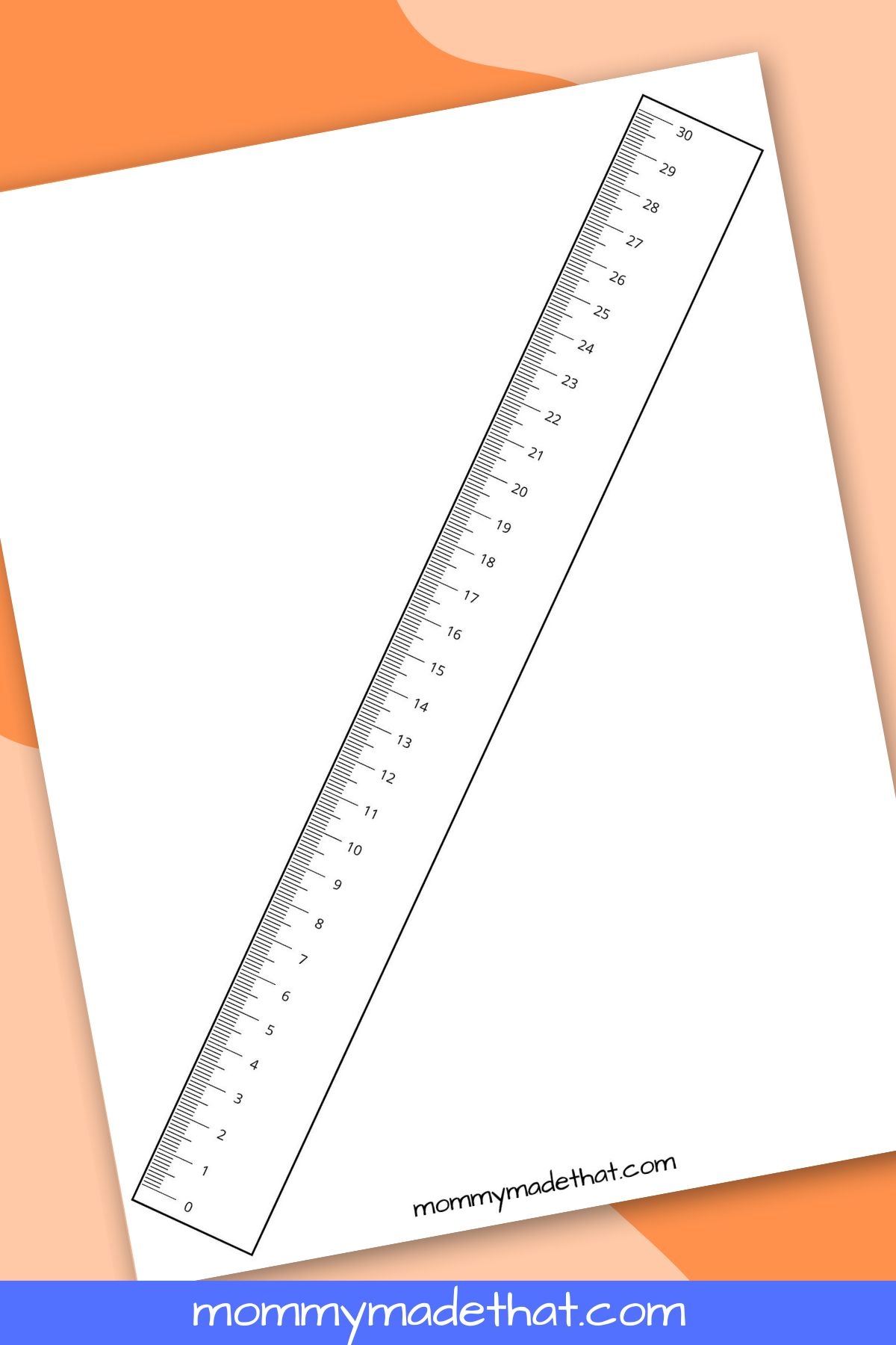 Free Printable Millimeter Ruler Actual Size 