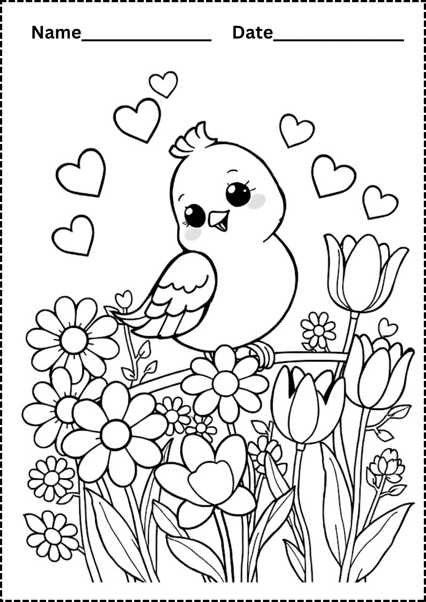 Free Spring Coloring Pages For Kids 10 Printables Free Coloring Pages Free Spring Coloring Pages For Kids 10 Printables Free Coloring Pages