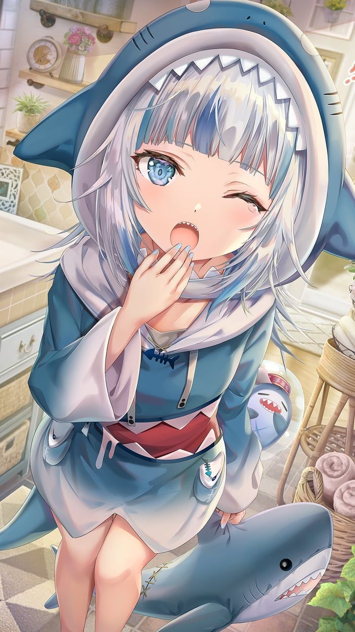 Wallpaper Anime Shark Girl Pfp