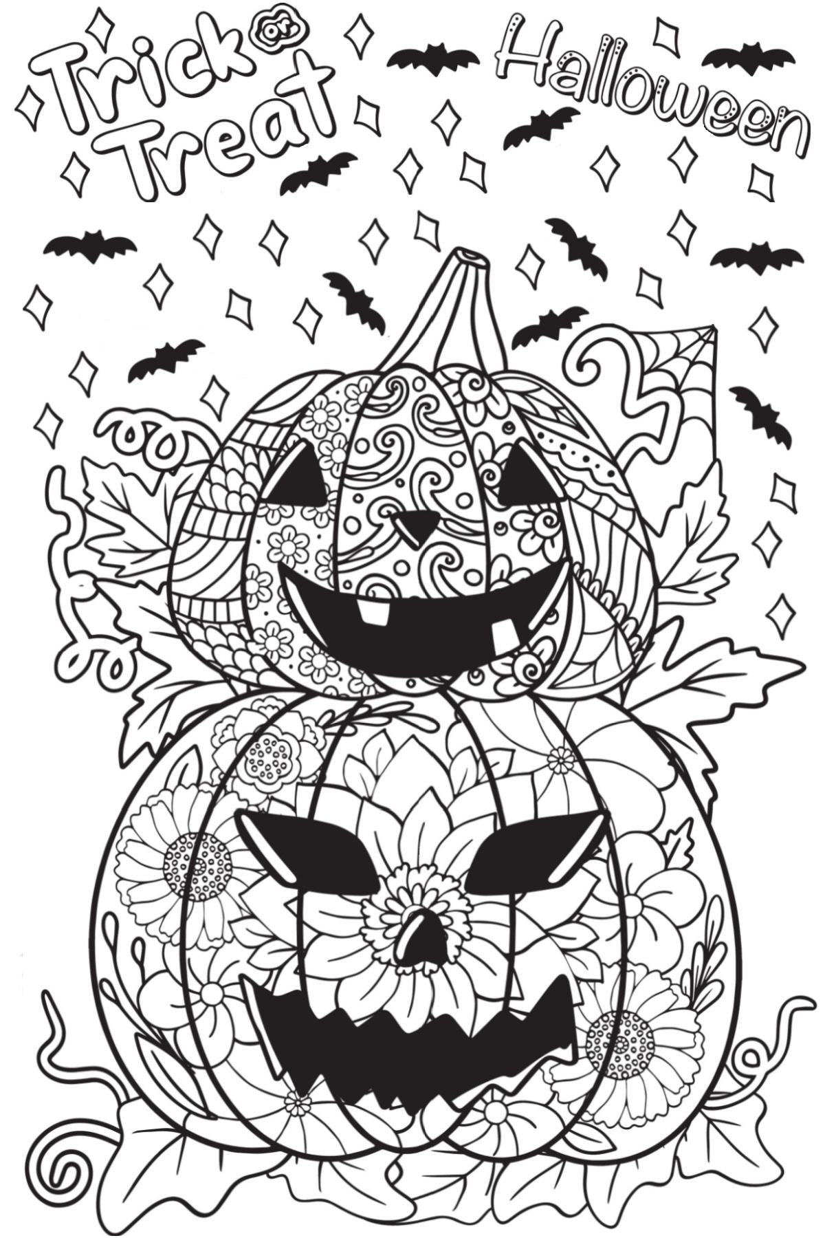 Free Halloween Coloring Sheets