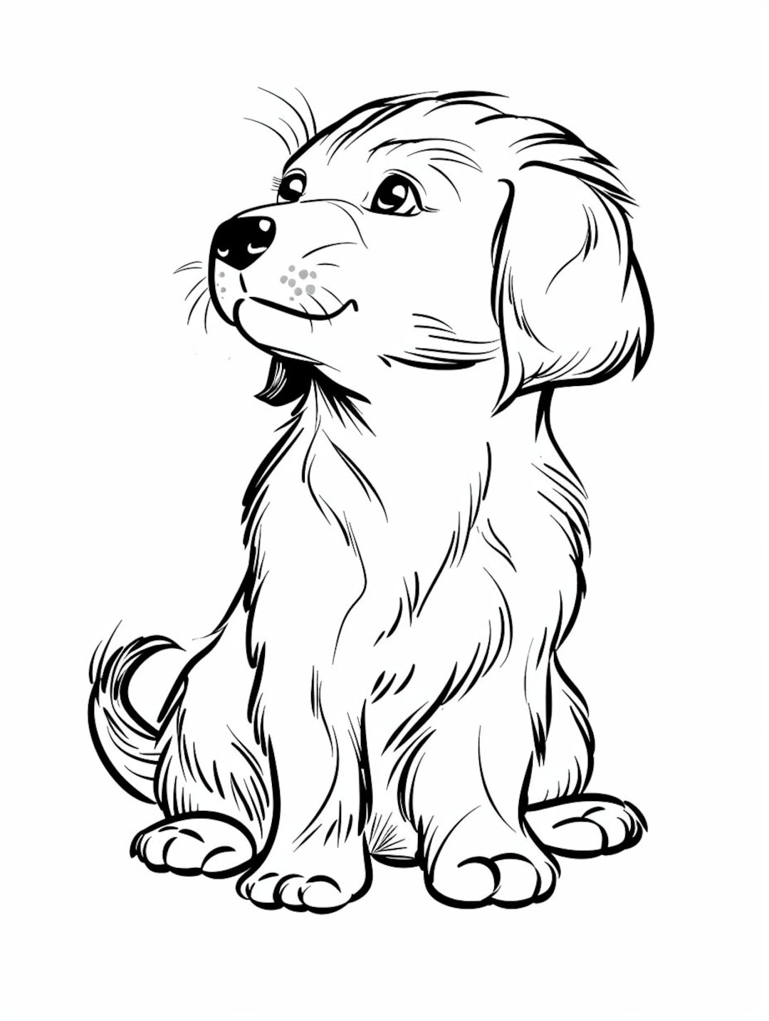 Printable Puppy Pictures To Color