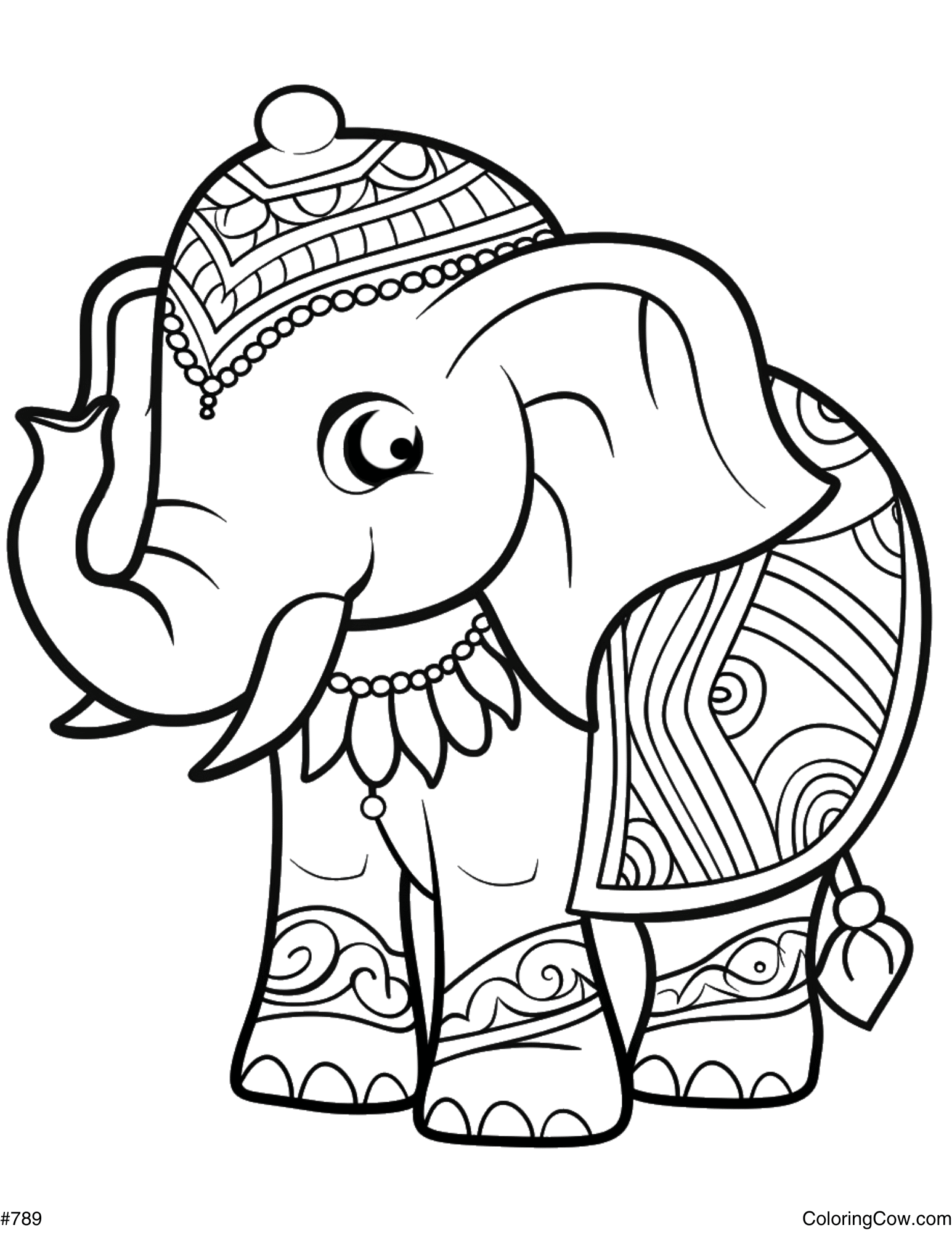printable coloring pages elephant printable coloring pages elephant