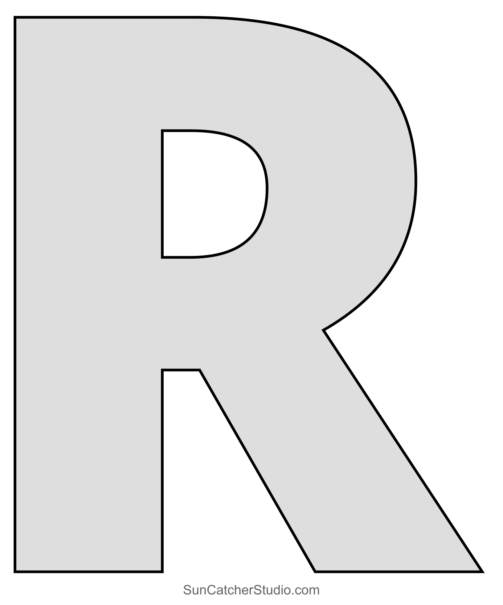 Large Letter Stencils Printable Alphabet Lettering Font Free Printables Lettering SVG Files Tools Apps