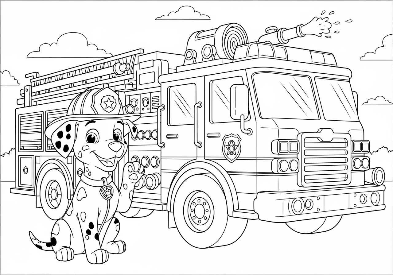 fire truck coloring sheets fire truck coloring sheets