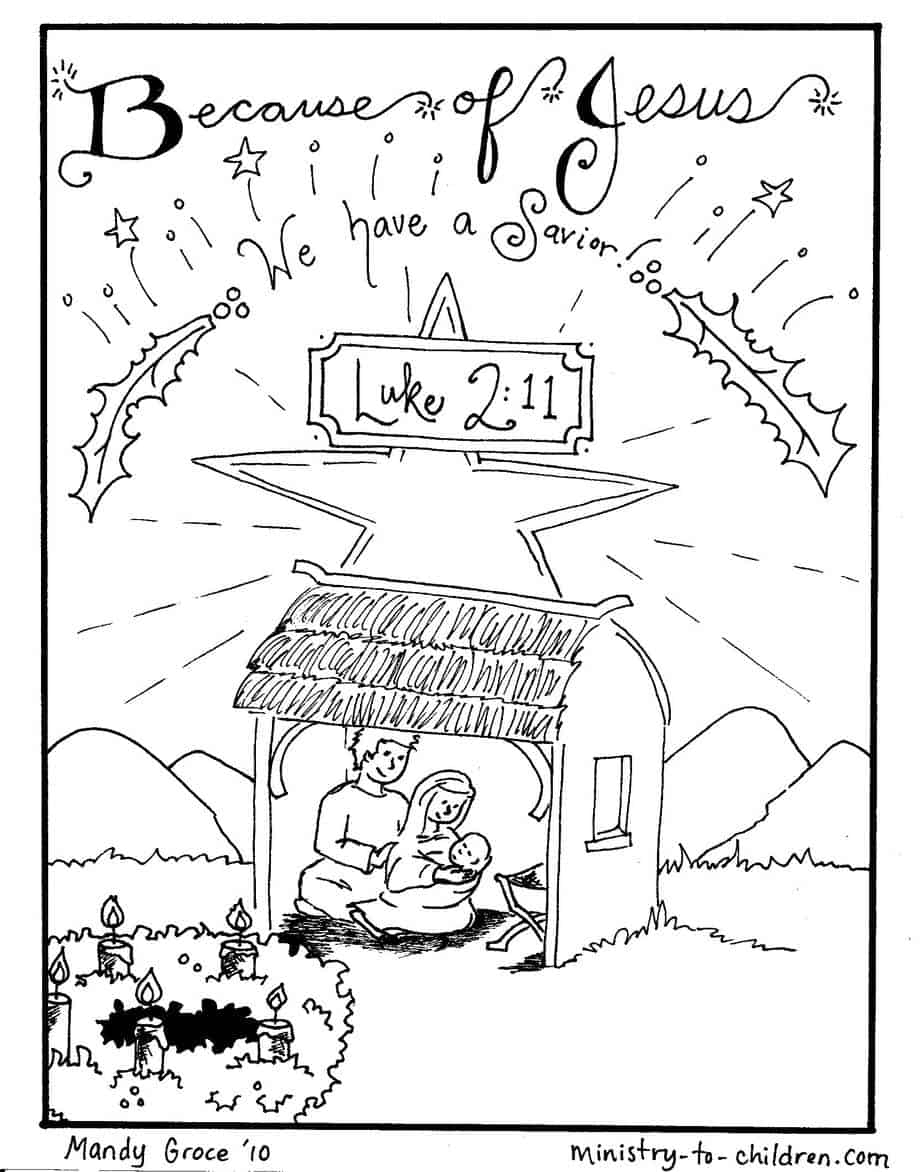 Nativity Scene Coloring Pages Jesus Is Here Ministry To Children Nativity Scene Coloring Pages Jesus Is Here Ministry To Children