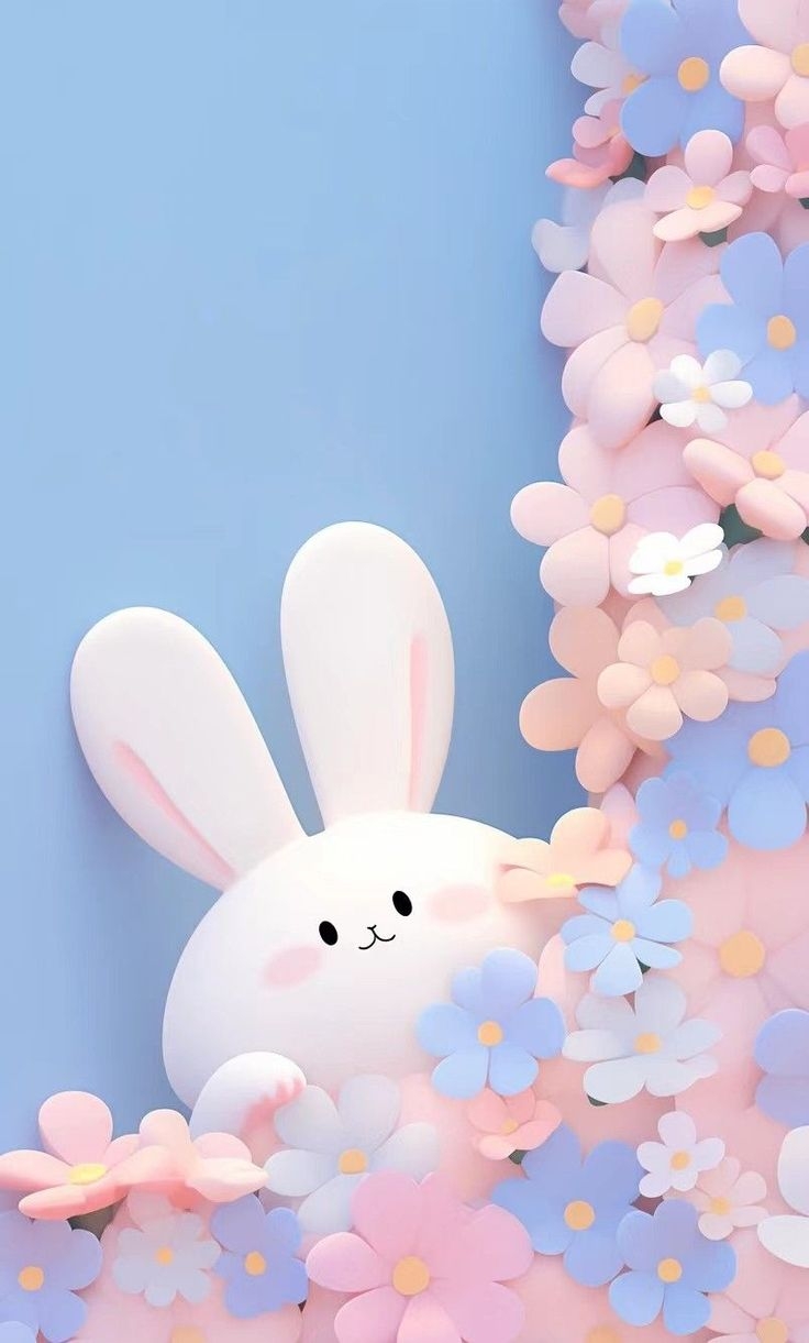 Pastel Cute Easter Wallpaper