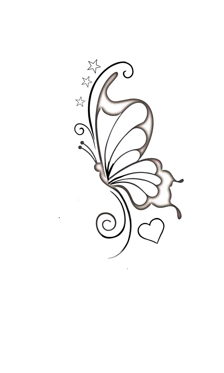 Pin By Ajithanston Rebello On HSH Edit Butterfly Tattoo Stencil Unique Butterfly Tattoos Butterfly Tattoo