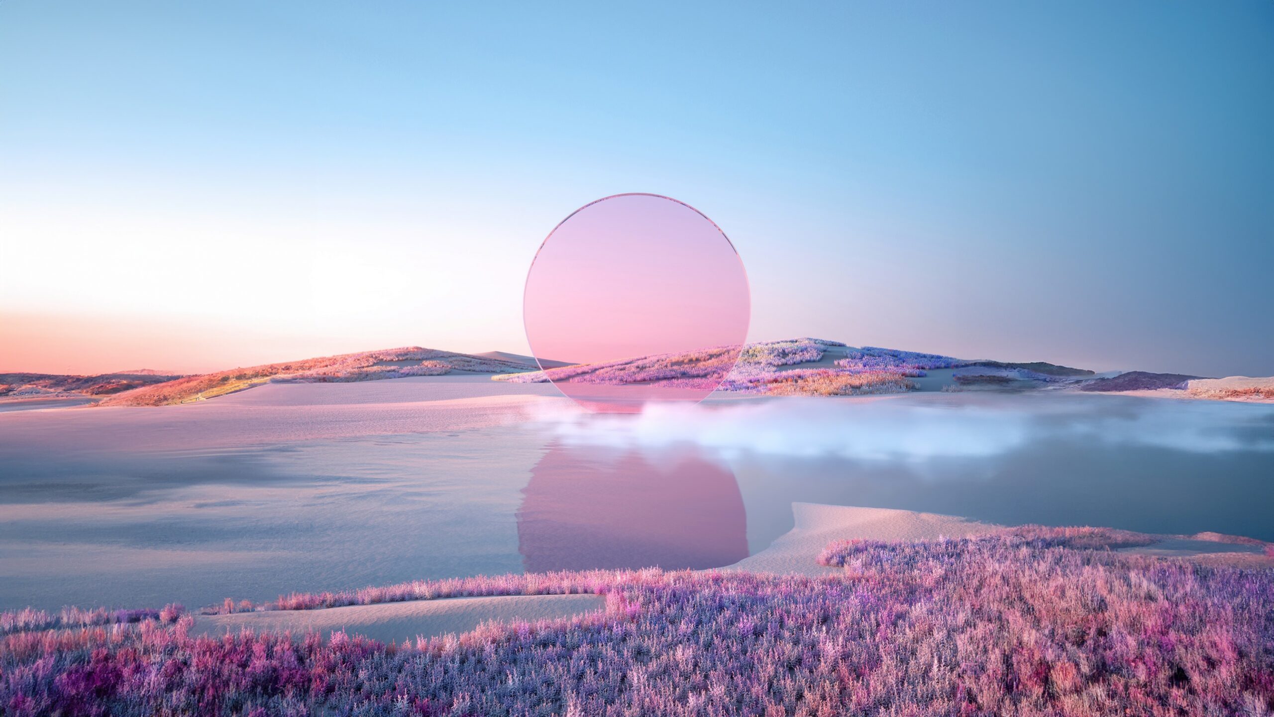 Pink Aesthetic Wallpaper 4K Sunset Landscape Lake Pink Aesthetic Wallpaper 4K Sunset Landscape Lake