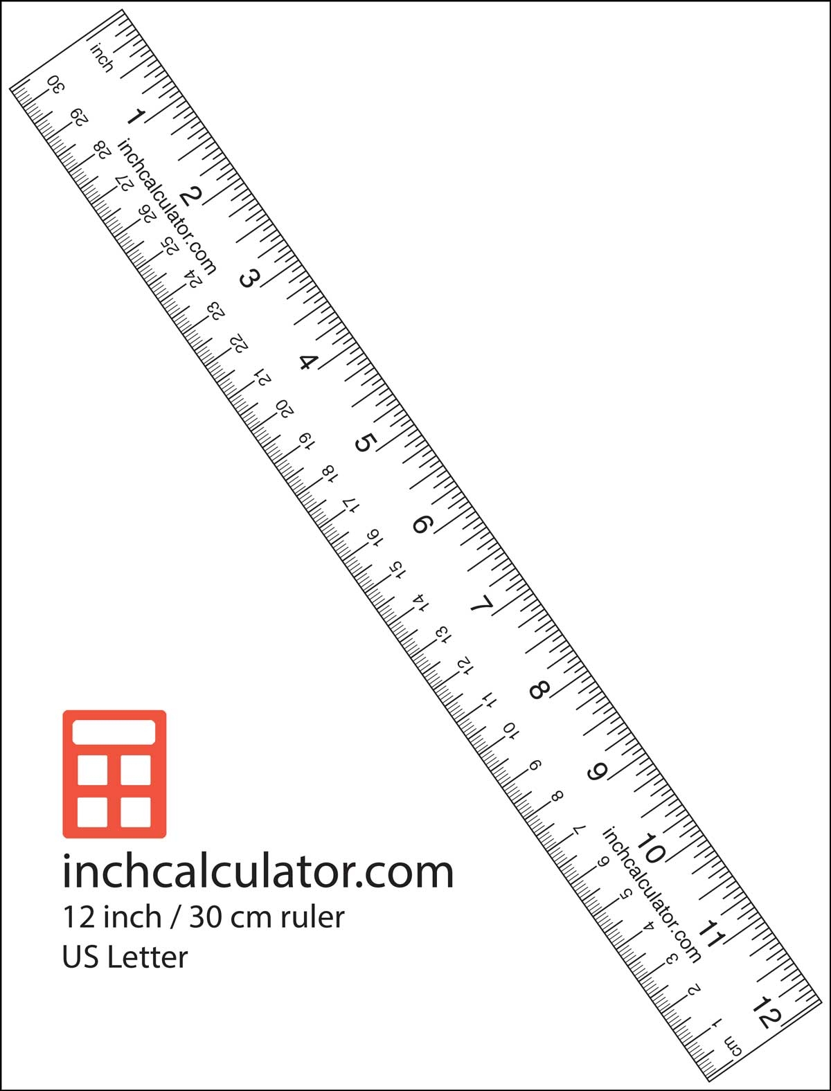 Print Out A Ruler