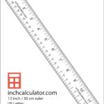 Printable Rulers Free 12 Rulers Inch Calculator