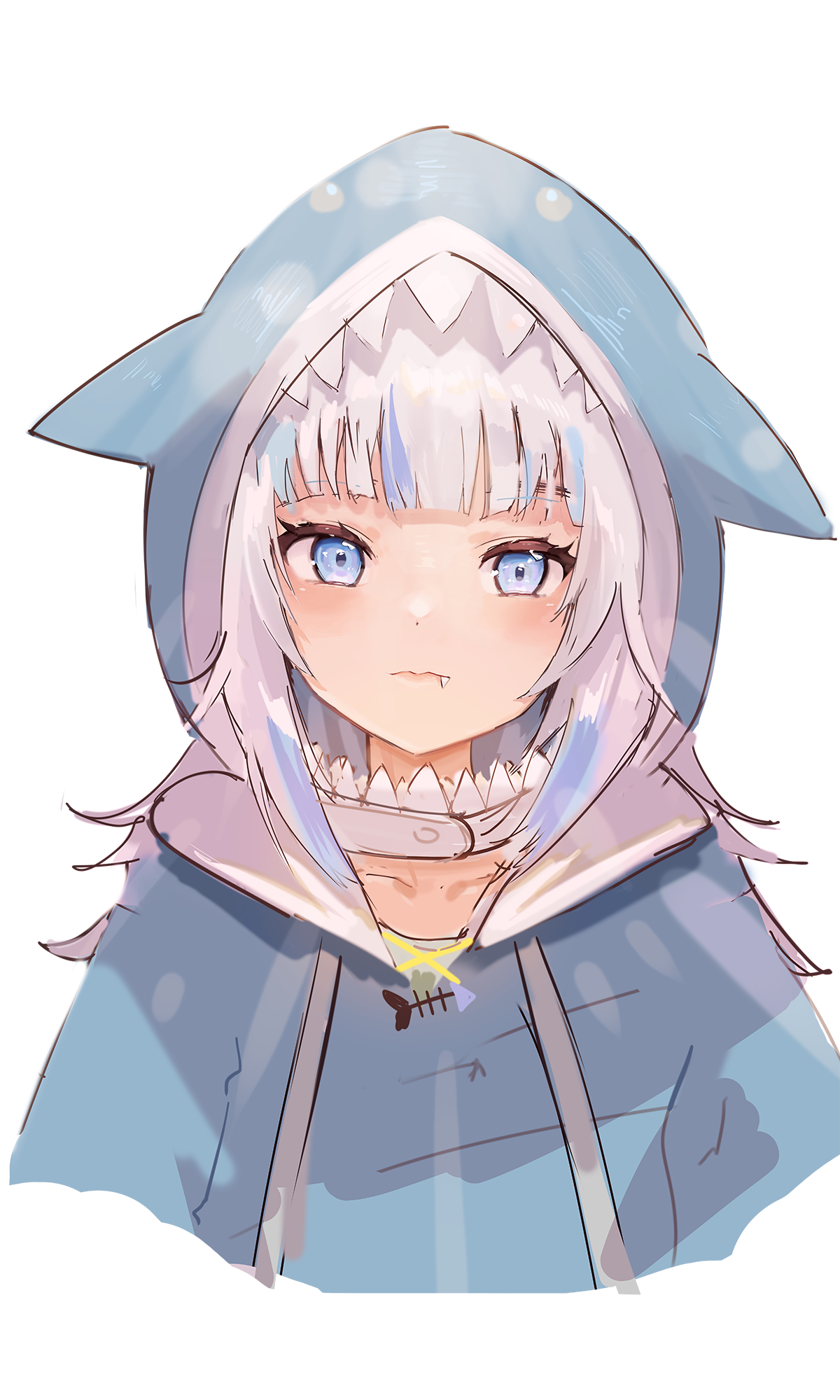 Shark Girl Anime Wallpapers Wallpaper Cave