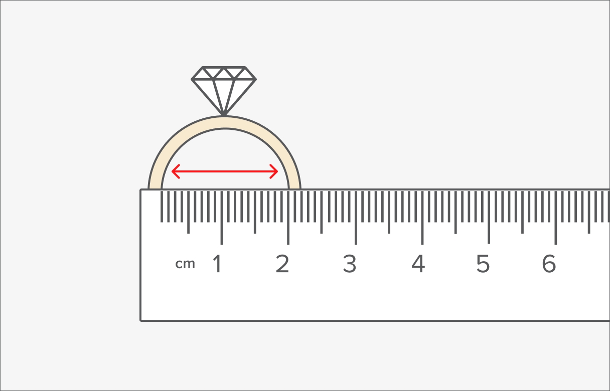 Shop How To Measure A Man s Ring Finger Factory Sale Ring Size Chart Measurement Guide At