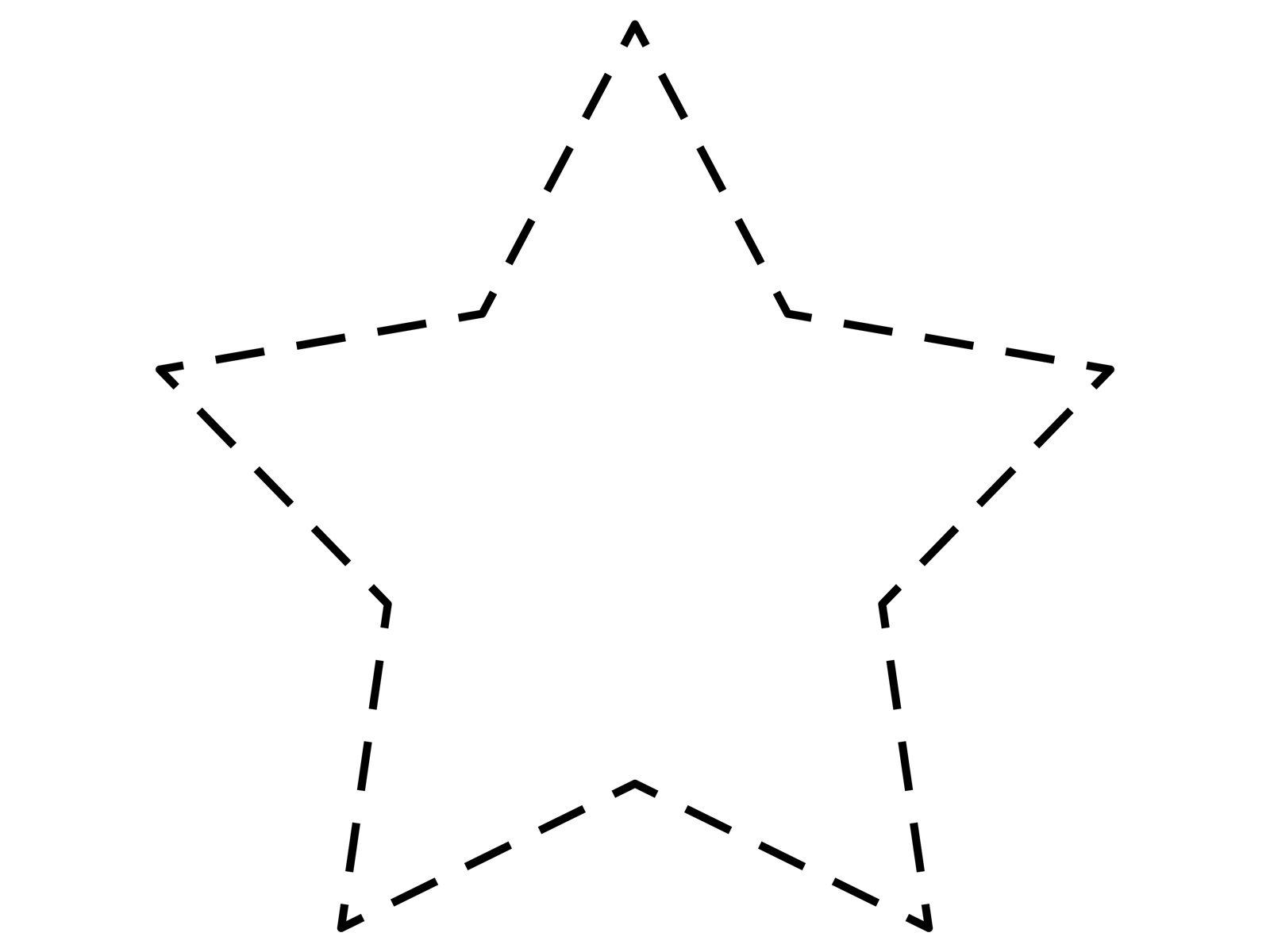 free printable star template