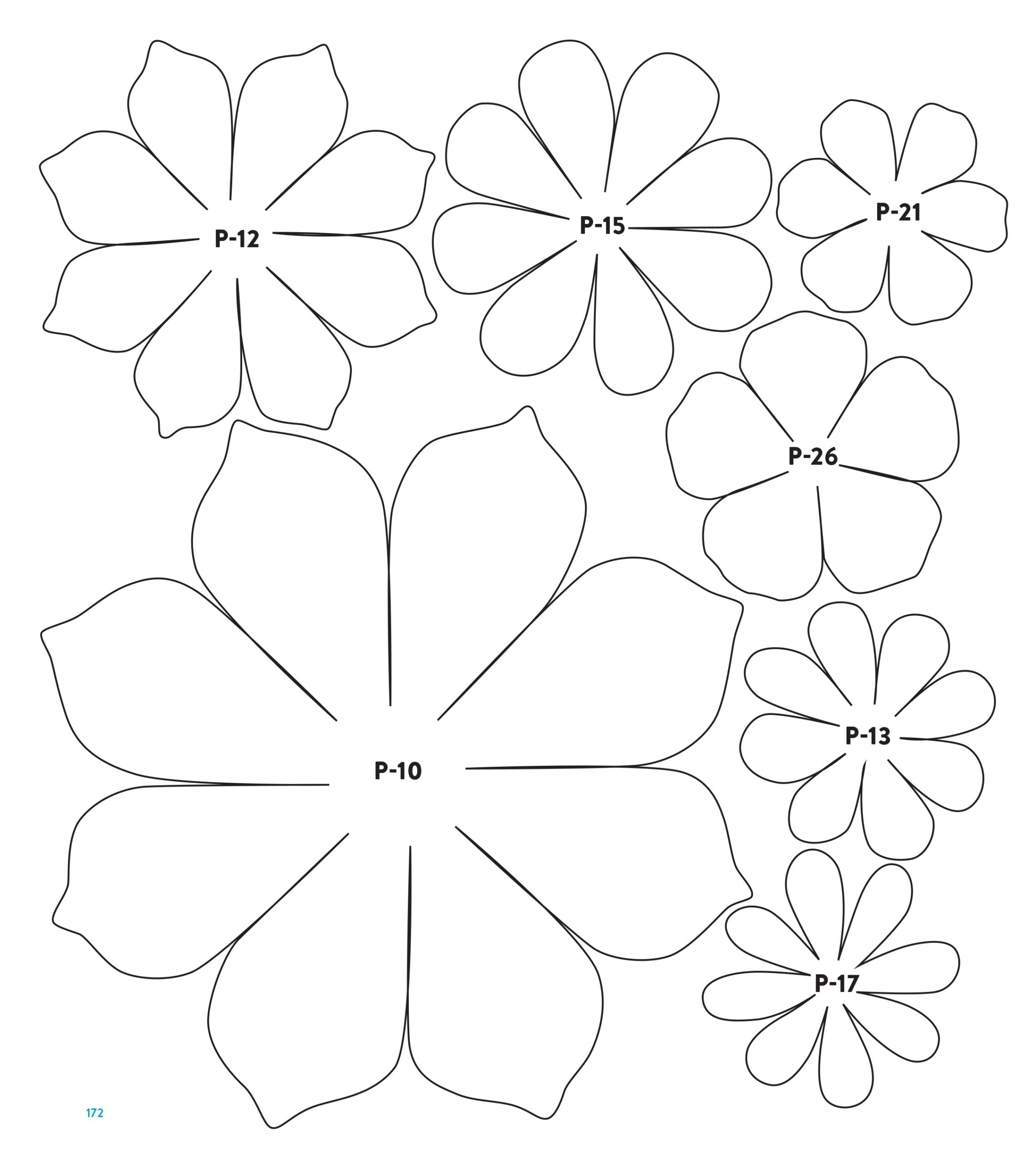 Cut Out Flower Template Printable