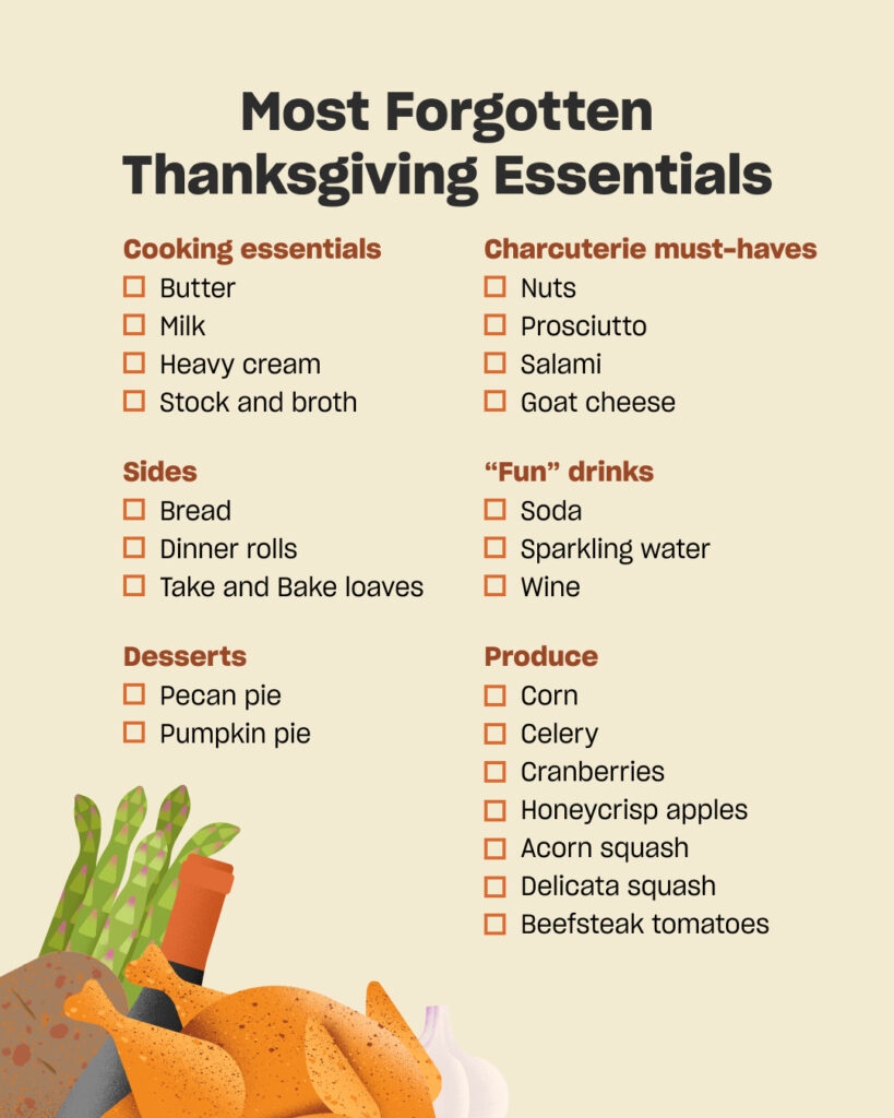 The Most Forgotten Thanksgiving Essentials And How To Avoid A Last Minute Scramble Misfits Market
