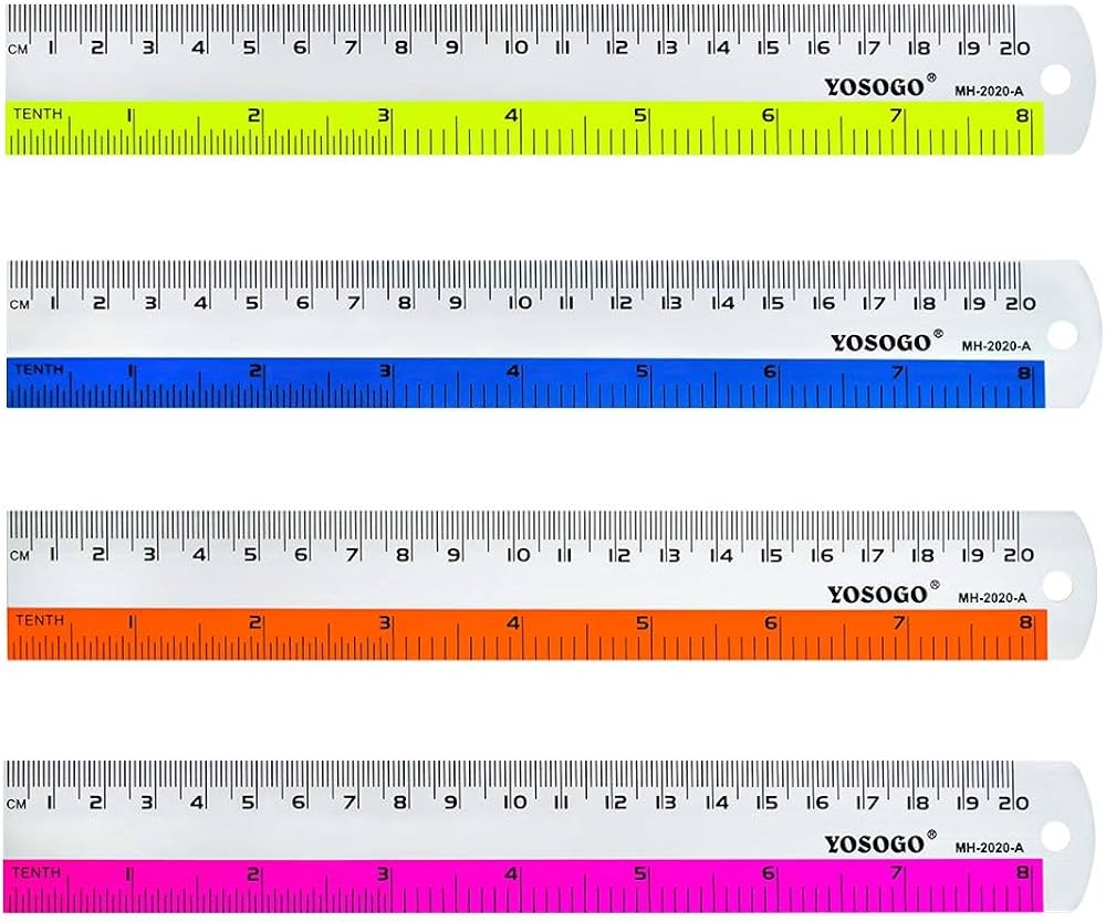 ruler cm and inches