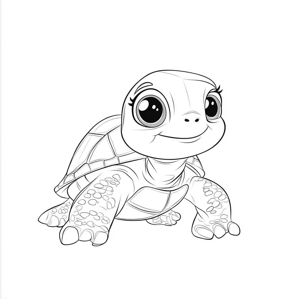 Coloring Sheets Of Turtles