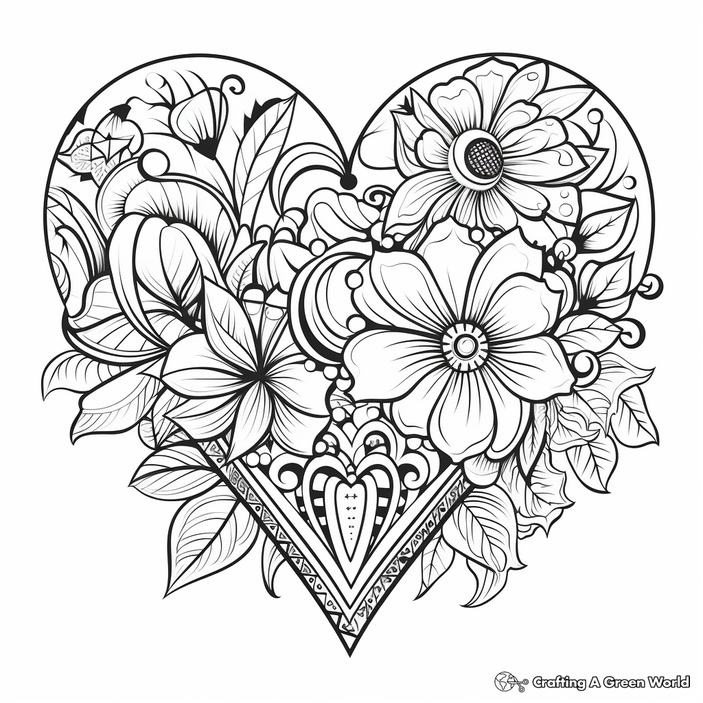 Valentine Coloring Pages For Adults
